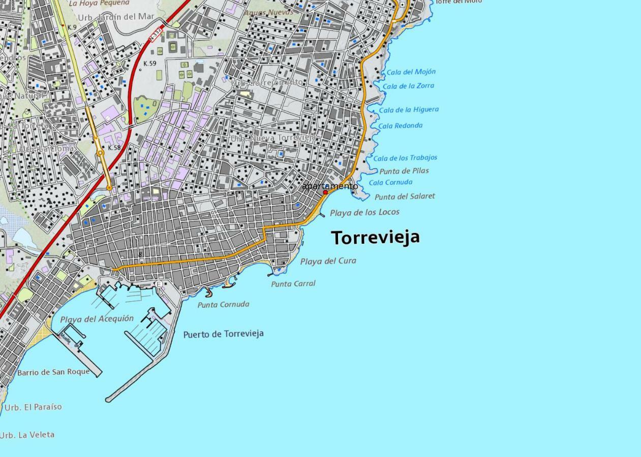 Costaazul Loft, Seaviews Frente Al Mar, Playa Los Locos Torrevieja Luaran gambar
